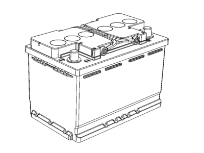Jeep BLAH6650AA BATTERY Storage