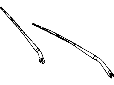 Mopar 68082555AA Wiper Arm, Front Driver Side