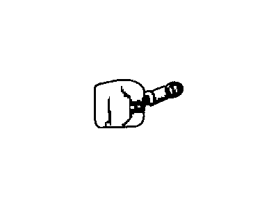 Mopar 5127335AB Sensor Package Tire Pressure Valve Stem With Nut