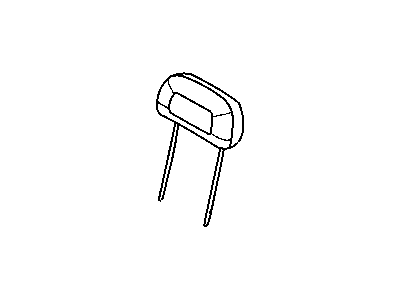 Dodge US011L5AA HEADREST