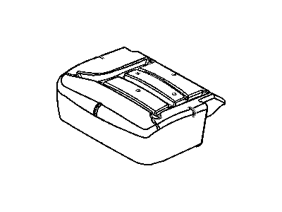 Dodge XQ041DVAA COVER Rear Seat Cushion Right