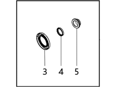 Ram Automatic Transmission Output Shaft Seal - 68234127AB