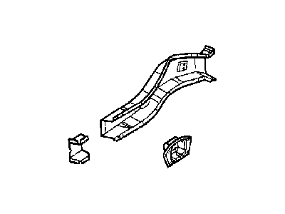 Chrysler 4856713 RAIL Front Left