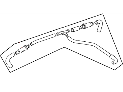 Mopar 53032850AD Hose Crankcase Vent