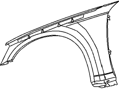 Chrysler Fender - 5065285AC