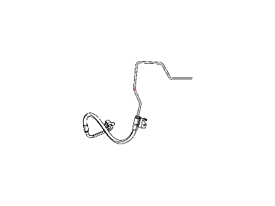 2008 Jeep Grand Cherokee Brake Line - 52124322AB