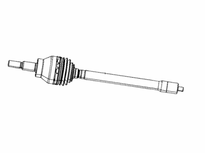 Jeep Axle Shaft - 68413463AA