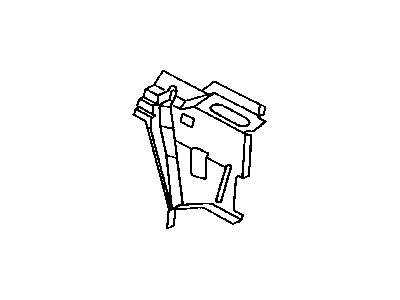 Dodge 5255518 SUPPORT Rear Shelf Panel