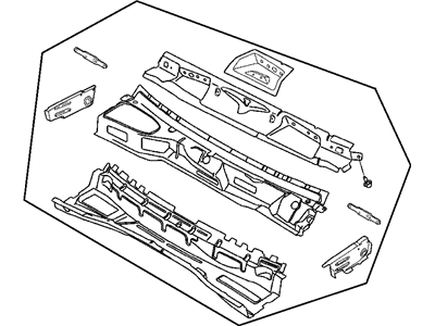 Mopar 55176767AH Panel Plenum
