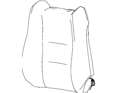 Dodge 6QU14HL1AA COVER Front Seat Back