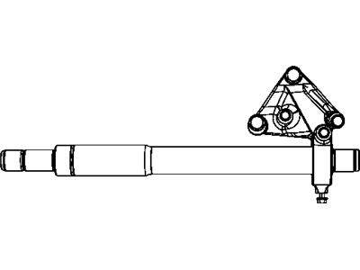 Dodge 5085096AD SHAFT Intermediate