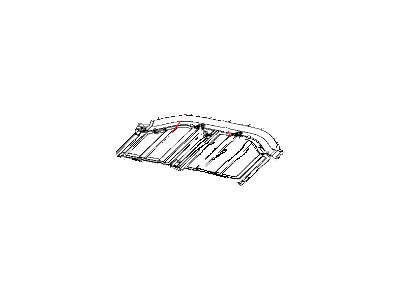 Jeep 1PH99RXFAC Panel - Targa Top