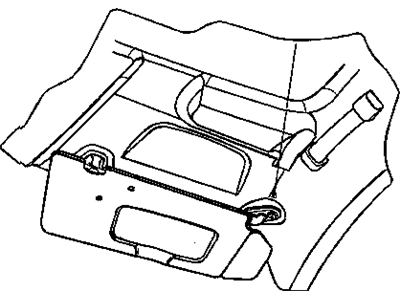 Chrysler XZ371L2AA HANDLE Grab