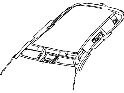 Chrysler XZ501L2AA HOOK Coat 3rd Row Seating