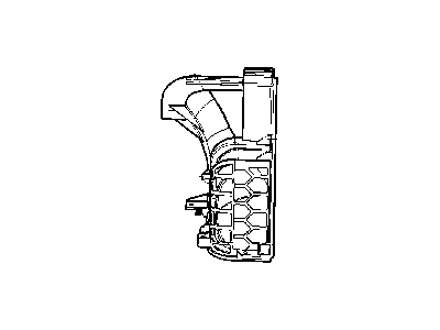 Dodge 5143241AA ADAPTER A/C And Heater Unit