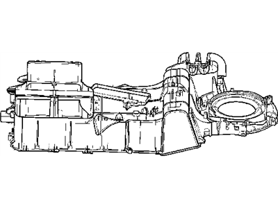 Dodge 5061397AA HOUSING Evaporater Upper