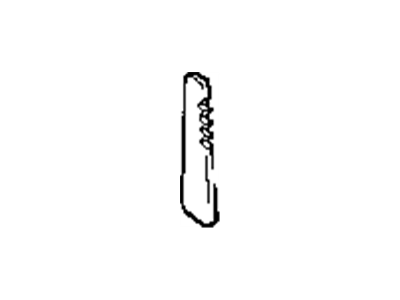 Jeep 55076221 KEEPER Outside Handle