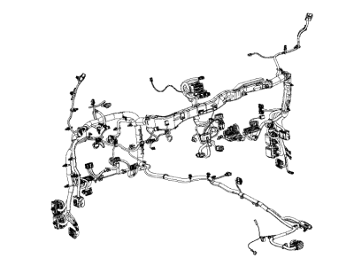 Jeep 68413051AD Wiring - Instrument Panel