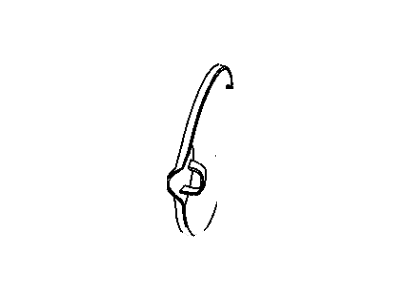 Jeep 4674991AE DOOR Fuel Filler Manual Access