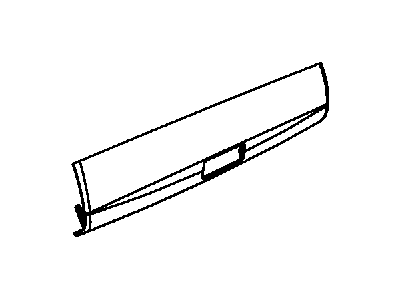 Dodge 1LU21DW1AA END CAP Console