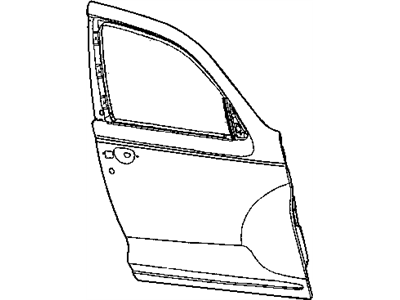 Chrysler PT Cruiser Door Seal - 4724780AI