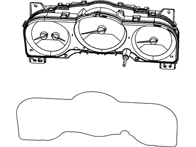 Jeep Speedometer - 5172864AA