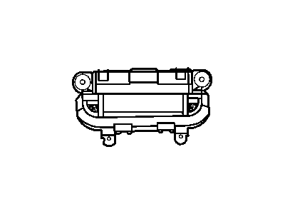 Mopar 56049578AA Module Compass Temperature