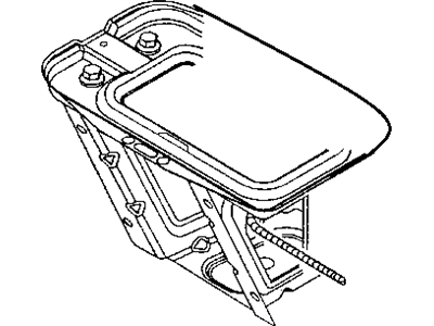 Jeep 5101980AA REINFORCEMENT Battery Tray