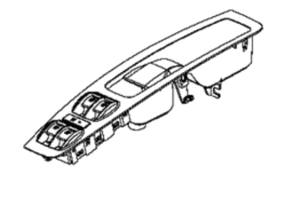 Ram Power Window Switch - 5XY77LXHAA