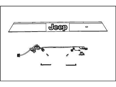 2013 Jeep Grand Cherokee Tailgate Handle - 1ZV26DX8AA