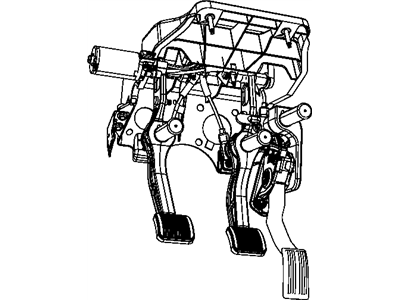 Dodge 5140908AA PAD Pedal