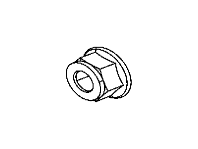 Mopar 6106023AA Nut And Washer M6X1.00