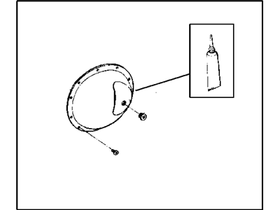 Mopar 5012842AA Axle Cover