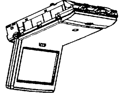 Dodge 1CM01DW1AF MONITOR Media System