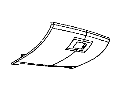 Dodge 5KR06DW1AA COVER Overhead console