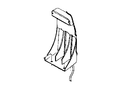 Jeep 55156490AA LAMP High Mounted Stop