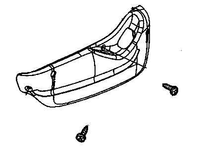 Dodge 1AN011D5AA SHIELD SIDE Seat