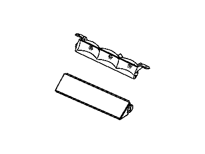 Chrysler 5303609AA LAMP Center High Mounted Stop
