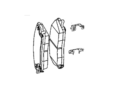 Dodge Magnum Brake Pad - V3012558