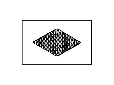 Mopar MB241601 Pad, Rough Stock (1000X1000X4.7)