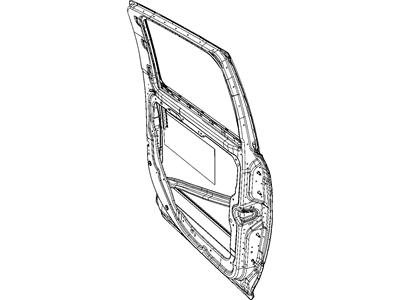 Ram 4589873AA DOOR Rear