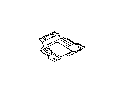 Jeep 5064333AA BRACKET ASSY REAR SEAT VIDEO