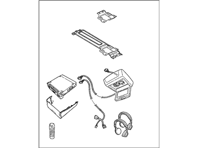 Jeep 82209905AD DVD Unit