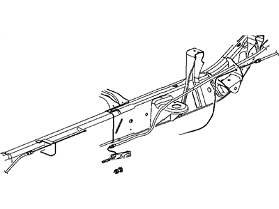 Mopar 52013721AB Tensioner Parking Brake Cable