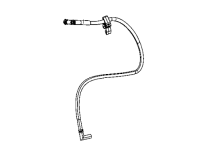Jeep 68398499AB HOSE Washer Reservoir
