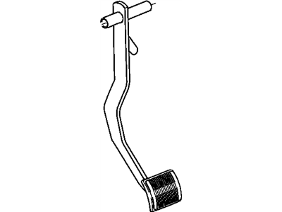 Chrysler 4879352AB PEDAL Brake