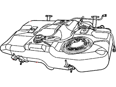 Jeep 5105135AG TANK Fuel