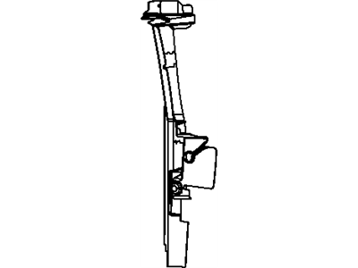 Mopar 5156144AA Air Baffle, Passenger Side