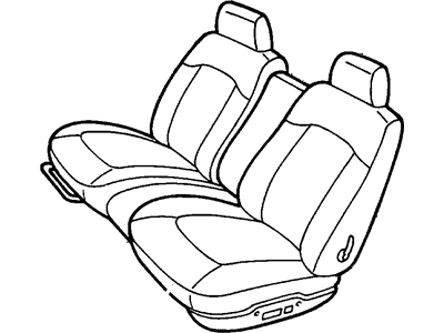 Dodge QY251DVAA SHIELD Seat Adjuster
