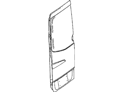 Dodge 68006388AA DOOR Rear Cargo